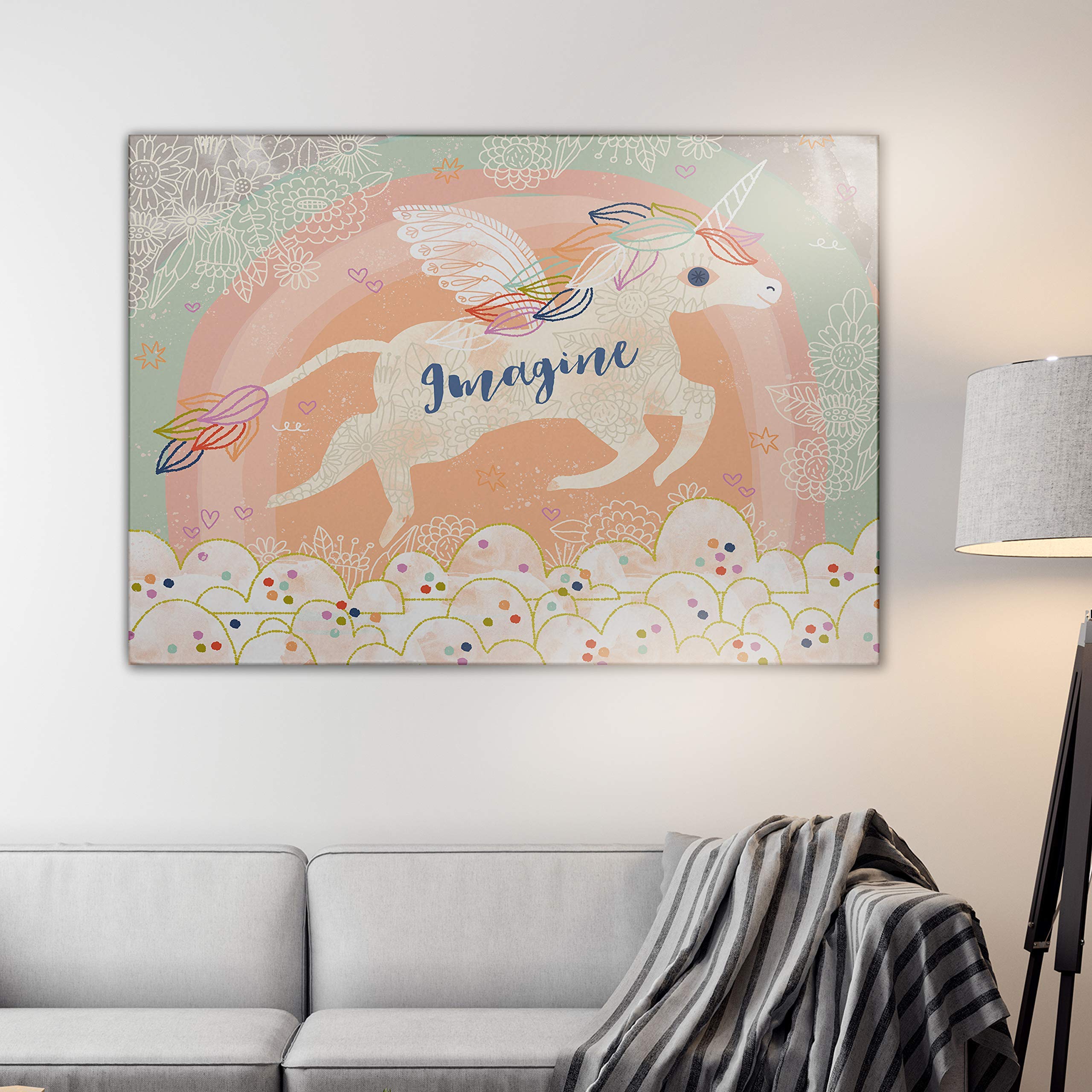 Amazon.com: Floral Wall Art, Wall Décor Canvas, Classic, Geometric